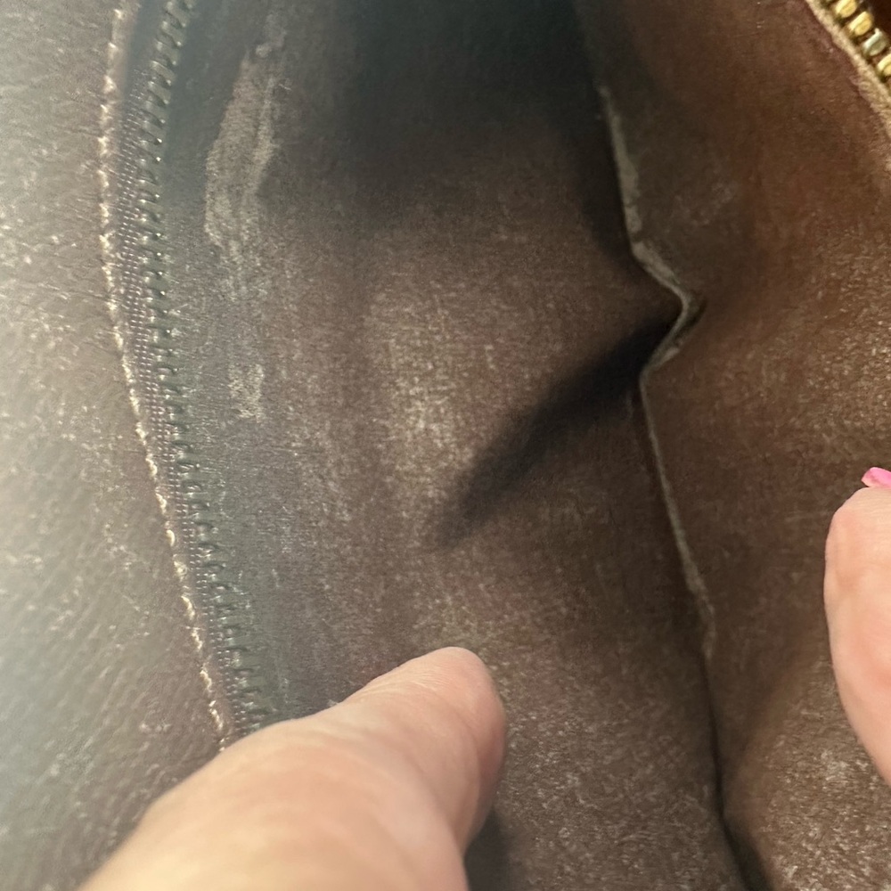 Louis Vuitton Monogram Black and Tan Clutch - Picture 10 of 10